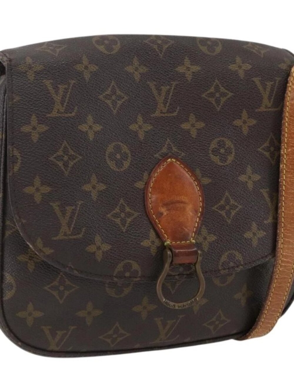 LOUIS VUITTON Monogram Saint Cloud GM Shoulder Bag